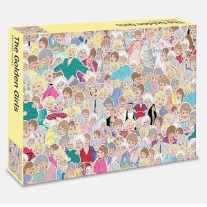 Brand new sealed Galison - The Golden Girls - 500 Piece Jigsaw Puzzle